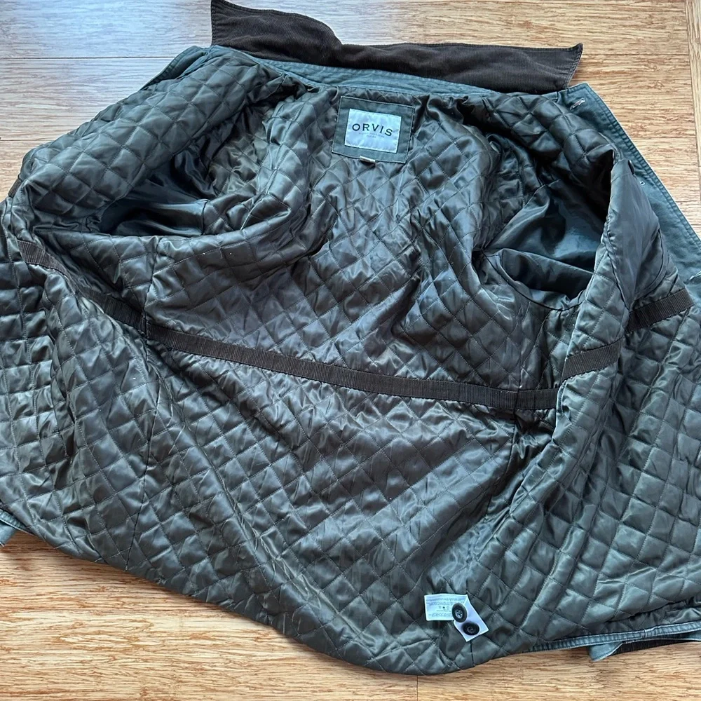 Orvis Quilt Lined Barn / Chore Coat XXL - Picture 6 of 16